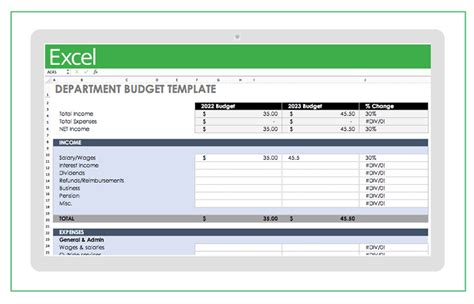 Paper & Party Supplies Templates Monthly Budget Planner Monthly Budget Spreadsheet Excel excel ...