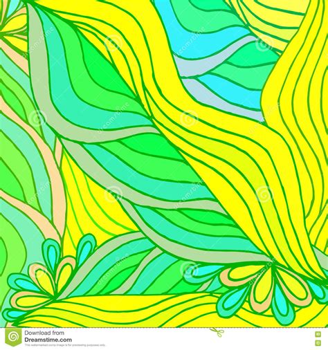 Abstract Geometric Background of Yellow Green Stock Vector - Illustration of abstract, orange ...