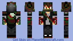 Christmas Wolf Boy Minecraft Skin