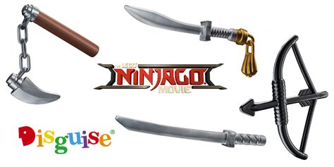 LEGO NINJAGO Movie Life-sized Weapons Review - BricksFanz