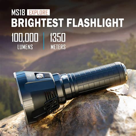 IMALENT MS18 - World's Brightest Flashlight - 100,000 Lumens! | The Green Head