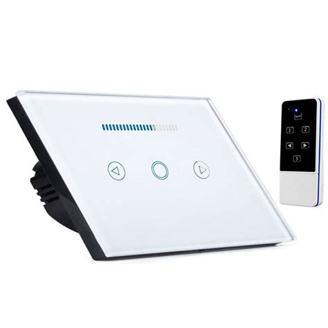 Dimmable Smart Light Switch - RF Touch Remote Control - 1 Gang (NO NEUTRAL REQUIRED) - GeeWiz