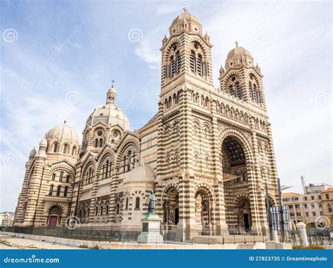 Marseille Cathedral stock image. Image of church, major - 27823735