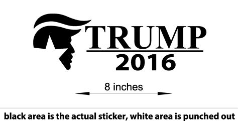 4x Donald Trump Vinyl Stickers/Decal #1 | Stickerboy Skins for ...