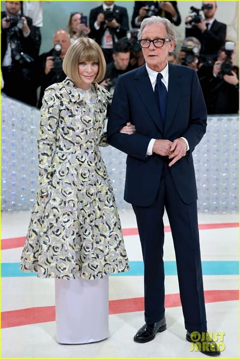 Anna Wintour & Bill Nighy Make Red Carpet Debut at Met Gala 2023 After ...