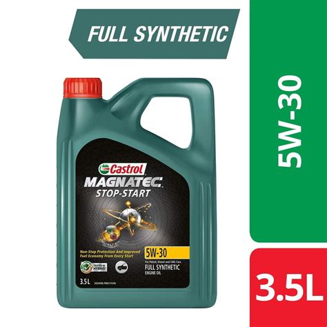 Heavy Vehicle 3.5 L Castrol Magnatec 5W-30 Full Synthetic Engine Oil at ...