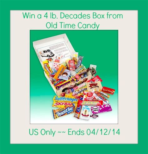 Old Time Candy Decades 4 lb. Candy Box Giveaway (Ends 04/12/14) • FYI by Tina