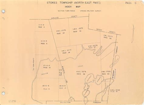 Stokes Township Index C