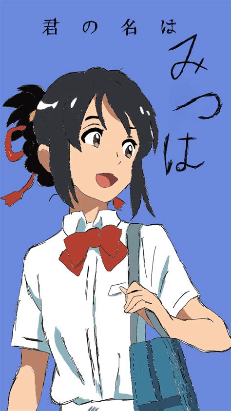 Mitsuha Miyamizu by Zettaiken on DeviantArt