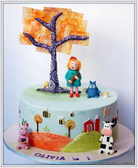 Peg+Cat - Decorated Cake by Jo Finlayson (Jo Takes the - CakesDecor