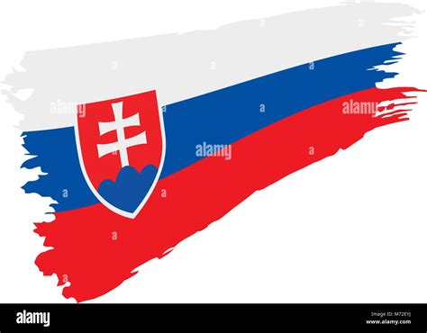 Slovakia flag, vector illustration Stock Vector Image & Art - Alamy