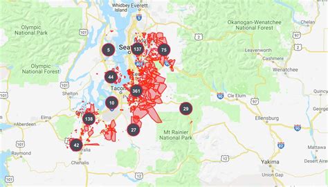 Puget Sound Energy Outage Map King County