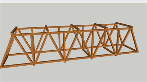 Warren truss bridge | 3D Warehouse