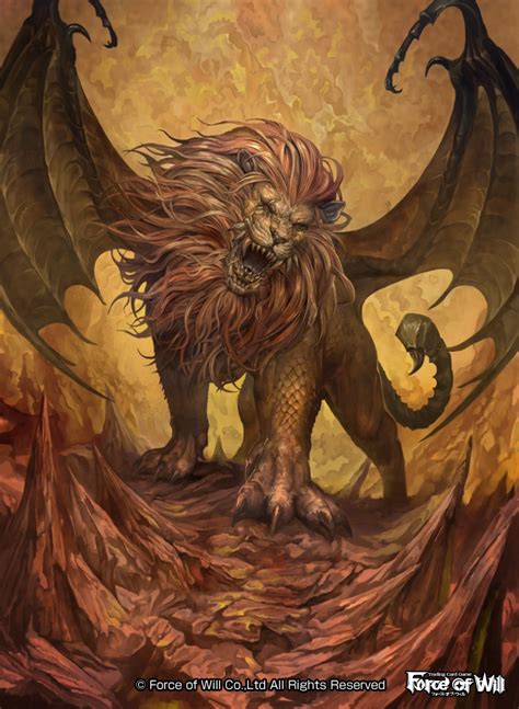 Manticore by douzen on DeviantArt