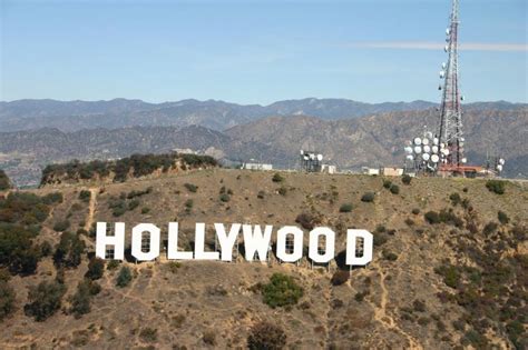 Photo Gallery - Aerial Tour Pictures - Hollywood Sign