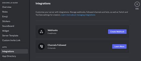 Webhooks | discord.js Guide