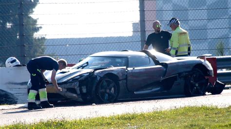 Koenigsegg supercar mule crashes at Nurburgring - Drive