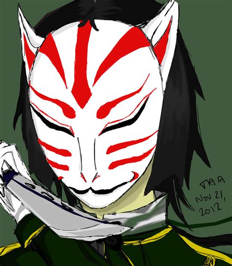 Kitsune Mask by theabstruseanon on DeviantArt