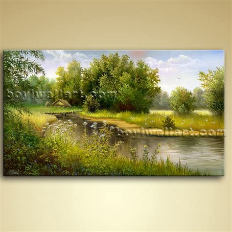 Landscape Painting Picture Oil On Canvas Wall Art Home Decor