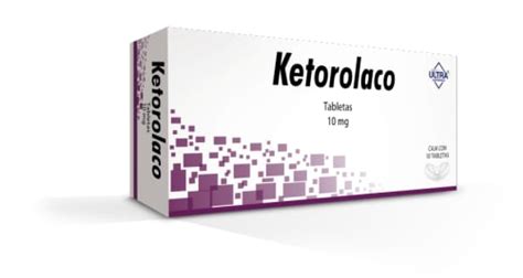 Ketorolaco 10 mg 10 tabletas - Fastfarma