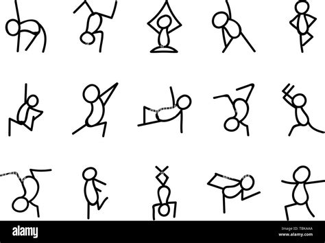 Man In Yoga Position Cartoon Stock Photos & Man In Yoga Position ...