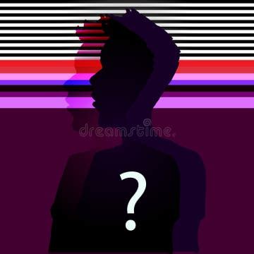 Person Shadow Question Mark Stock Illustrations – 628 Person Shadow ...