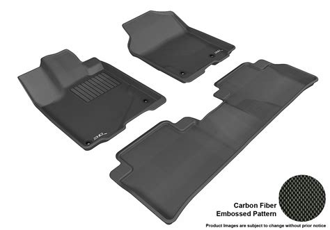 ACURA RDX Floor Mats & Cargo Liners - 2013 - 2018 - BLACK Color | Garber Parts