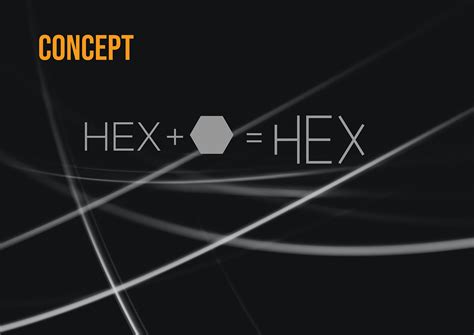 Logo & Brand Guideline "HEX" on Behance