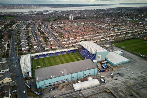 Aerial View Prenton Park Home Tranmere Editorial Stock Photo - Stock Image | Shutterstock