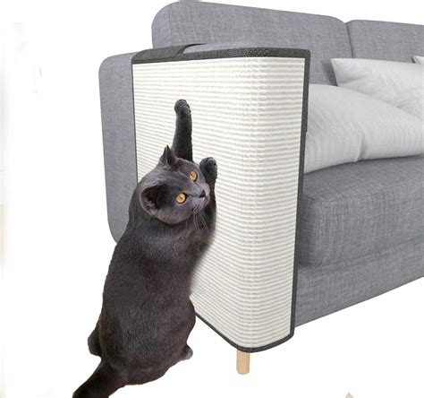 Cat Scratcher Couch Protector - Natural Sisal Furniture Protection from Cats - Corner cat ...