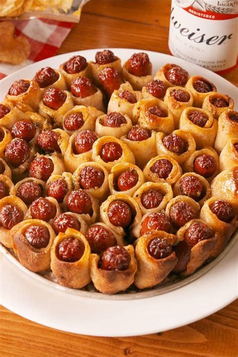 60 Appetizer Recipes That’ll Get The Party Started This Fall | Yummy food, Food recipies, Finger ...