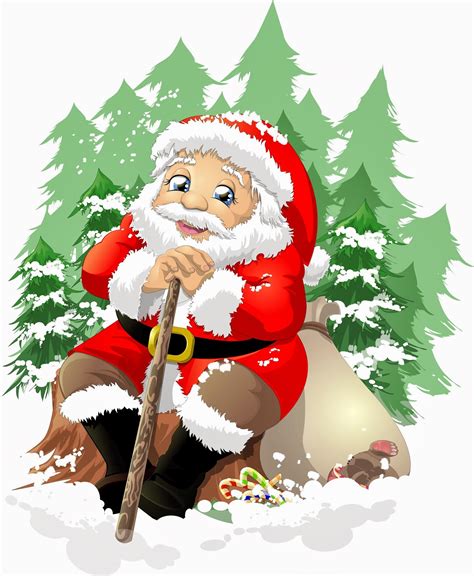 Funny Christmas Santa Avatars Pictures