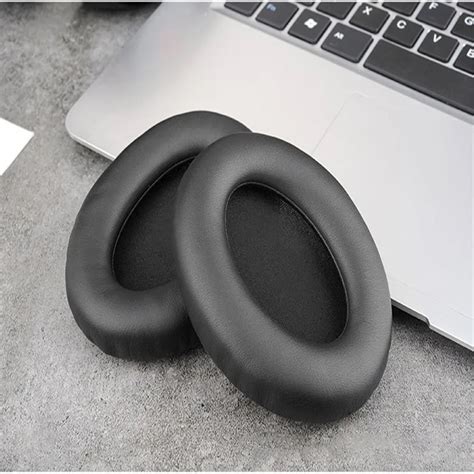 1 Pair Sponge Ear Pads Cushion Covers For Sony Wh 1000 Xm3 Headphones Accessories - Earphone ...