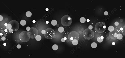 Elegant Black And White Party Lights Bokeh Effect Background, Wallpaper, Elegant, Black ...