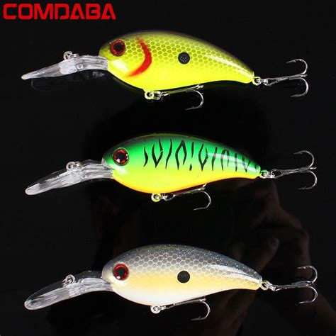 3Pcs Crankbait S Hard Fishing Tackle 14G 10Cm Swim Bait Crank Bait Bas ...