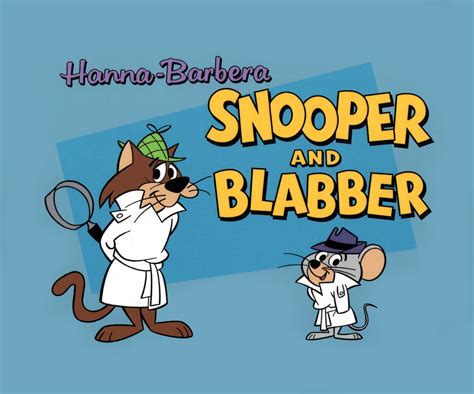 Comic Mint - Animation Art - "Snooper And Blabber" Bumper/Publicity ...