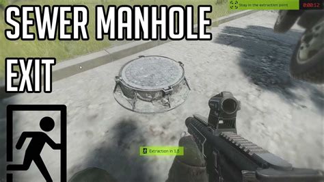 Sewer Manhole Tarkov Map