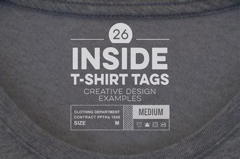 Find the perfect inside t-shirt tag design with 26 of the most outstanding inside t-shirt tag ...