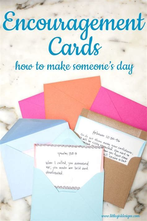 Encouragement Cards Plus a Free Printable | Jennie Moraitis | Encouragement cards, Encouragement ...