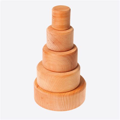 Natural wood set of small bowls – MamaOwl