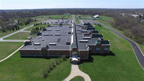 Tecumseh Michigan High School Aerial View - YouTube