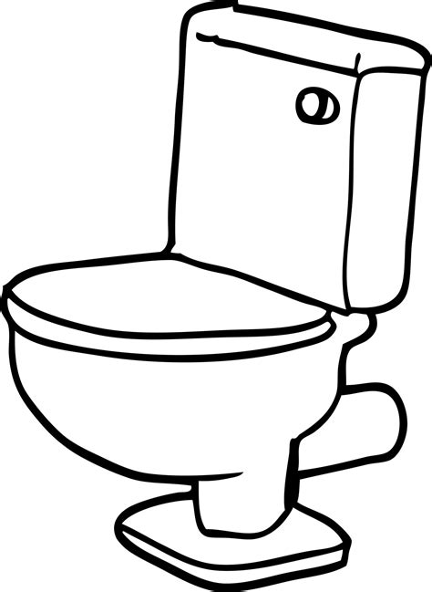 line drawing cartoon golden toilet 12198190 Vector Art at Vecteezy