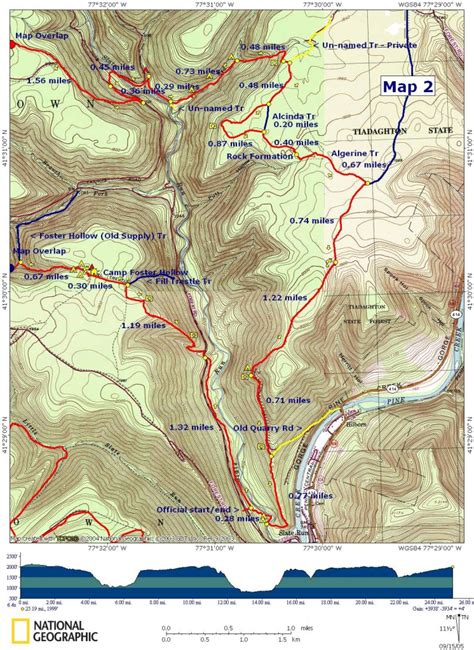 Printable Hiking Maps | Printable Maps