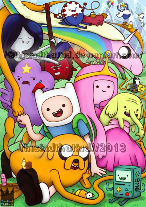 Adventure Time : Land of Ooo Crew by thiskidthatkid on DeviantArt