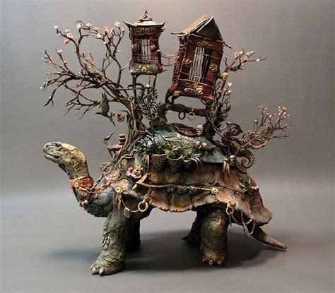 Delicately fantastic sculptures merging animals and plants – Vuing.com