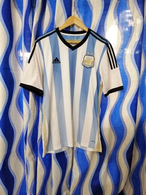 Adidas Argentina World Cup Football Soccer Jersey, Men's Fashion, Tops ...