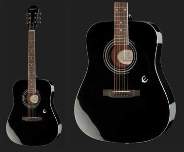 Review of the Epiphone DR-100 EB Acoustic guitar. Where to buy it?