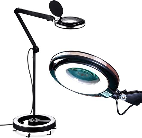 Brightech Lightview Pro Magnifying Glass with Stand & Light, Magnifying ...