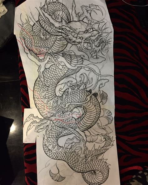 Pin by Devin on DragonTattoo | Japanese dragon tattoos, Asian dragon ...