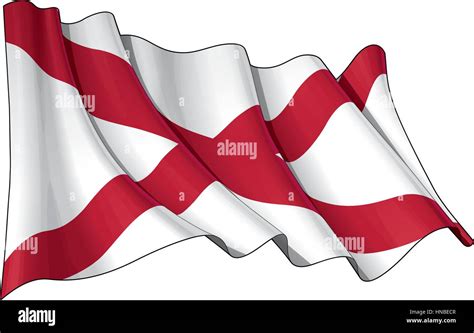 Waving the saltire Stock Vector Images - Alamy